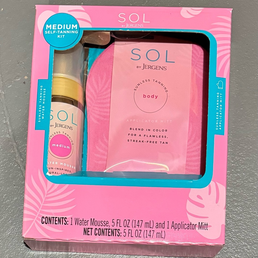 SOL by Jergens Medium Self-Tanning Kit